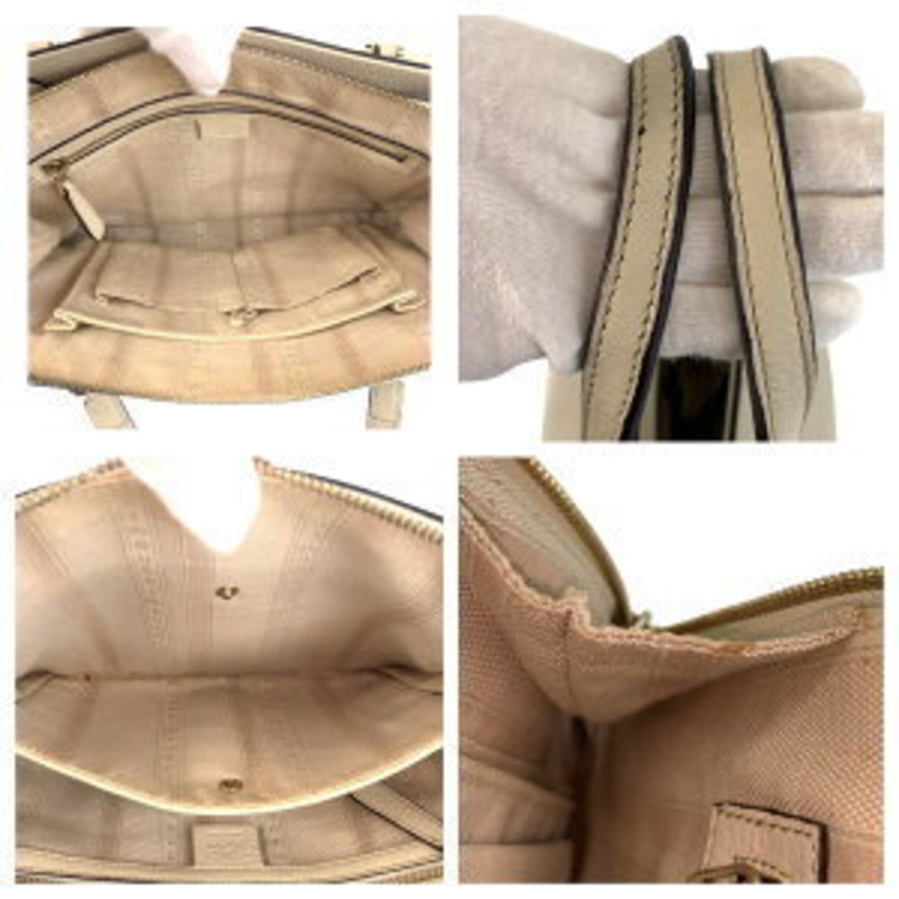 Gucci Interlocking Off White Leather Handbag - image 7